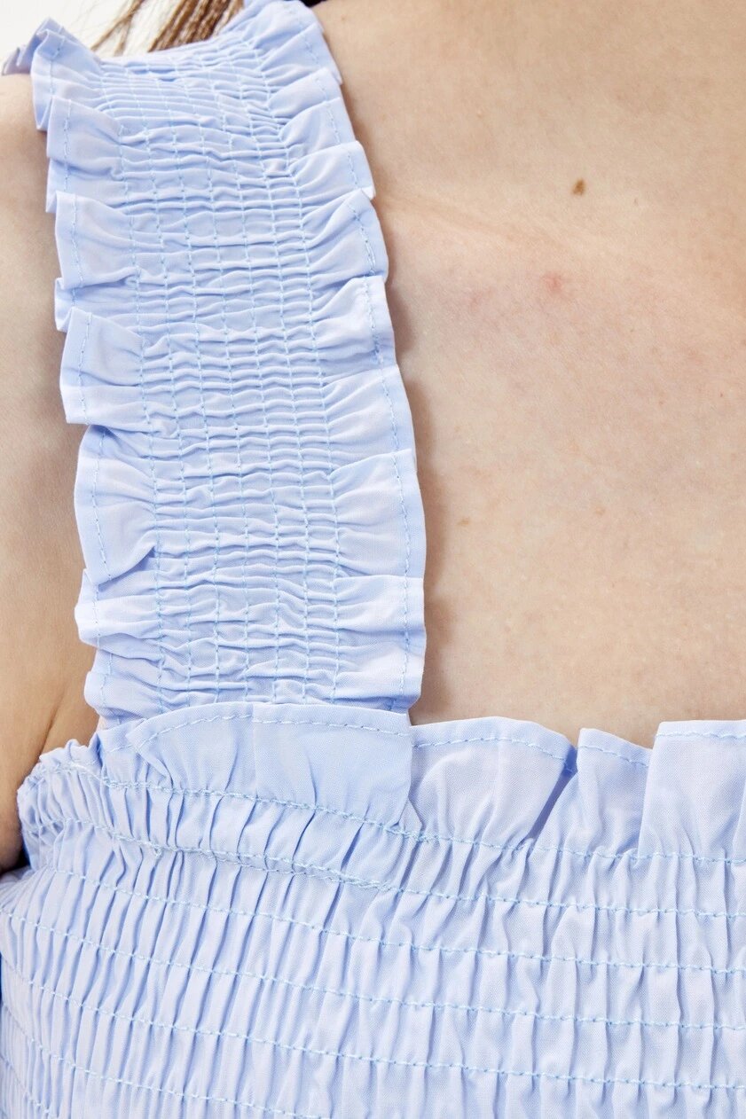 Топ Selfie, размер M, голубой — фото 1