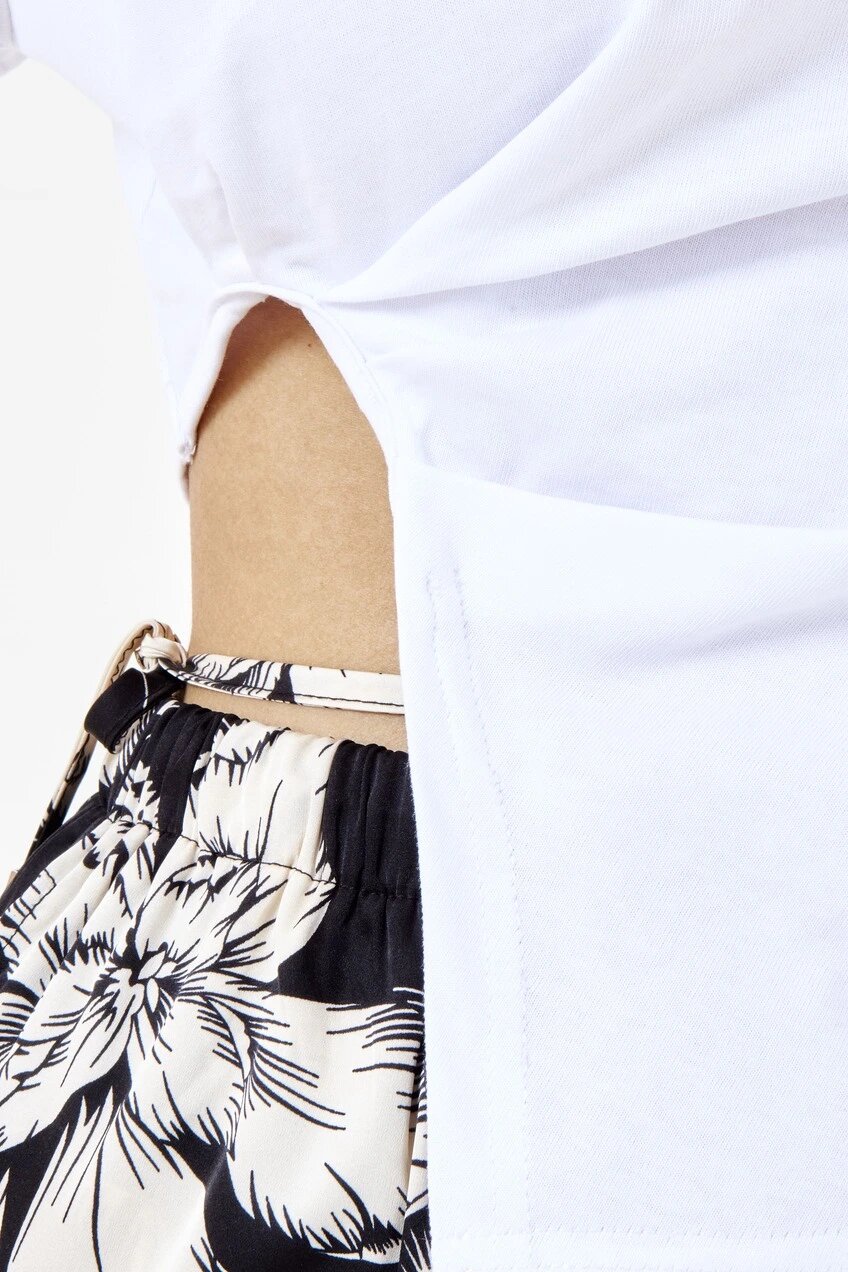 Футболка Selfie, размер XS, белый — фото 1