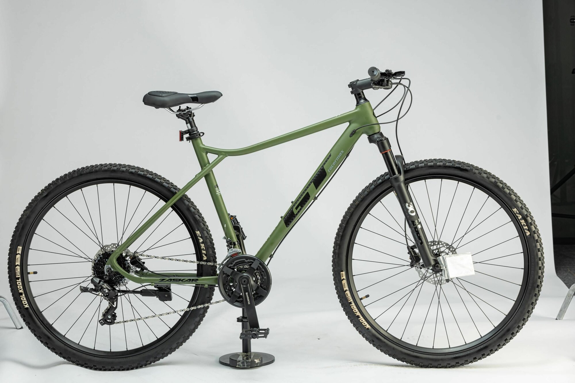 TimeTry Racermax GT511 24s рама 21" Зеленый Shimano Гидравлика — фото 1