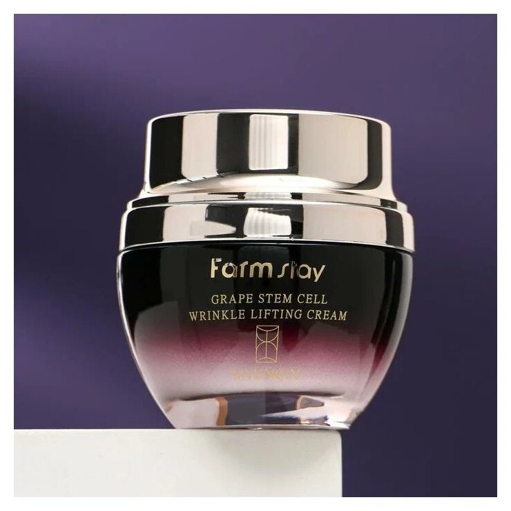 Изображение Крем-лифтинг для лица Farm Stay GRAPE STEM CELL WRINKLE LIFTING CREAM