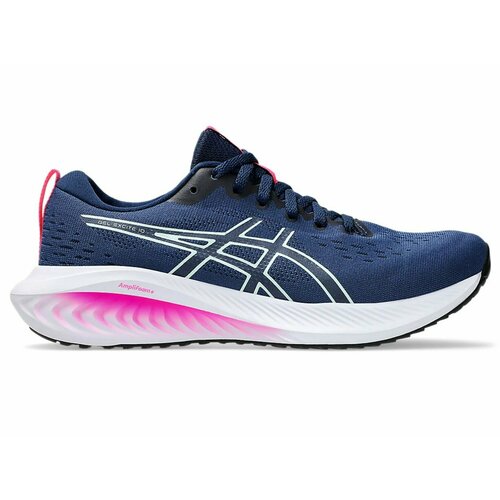 фото Кроссовки asics, размер 7, синий, розовый