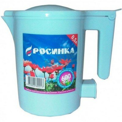 Чайник электрический Росинка 0.5 л. цвет : голубой