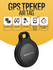 GPS-трекер AirTag C101, для iPhone, черный, 1 шт, маячок брелок д...