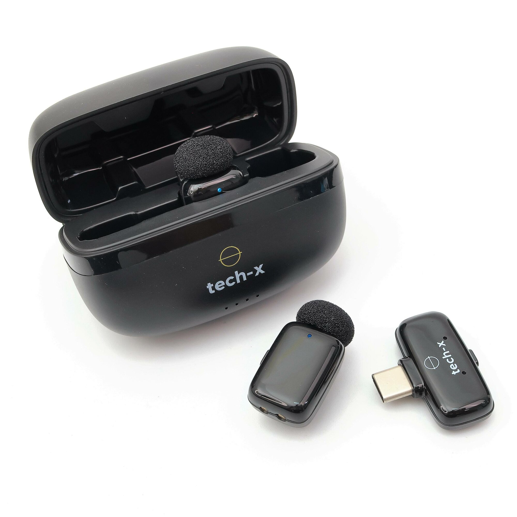 Петличка микрофон Tech-X Aura Mini black для любители комфорта — фото 1