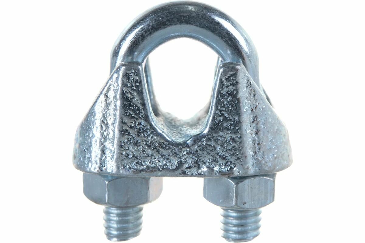 Зажим для троса 8 мм  DIN 741 оцинкованная сталь (1 шт)