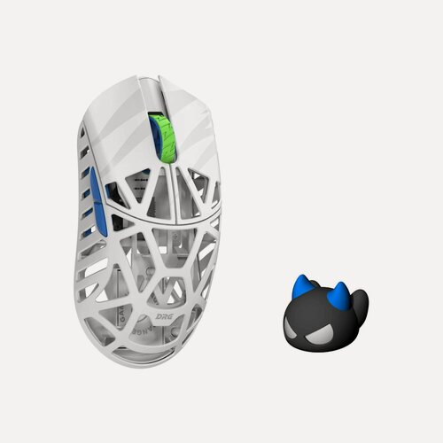 Изображение товара Игровая мышь беспроводная WLMOUSE Beast x MAX DRG，Боковое отверстие+белое