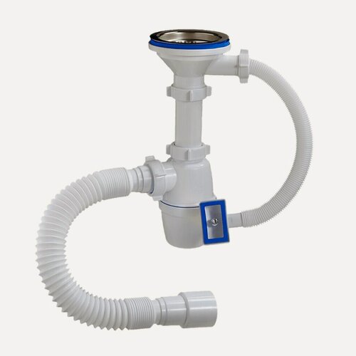 Изображение товара Сифон Orio А-40079 для мойки с гофрой 40х40/50 мм