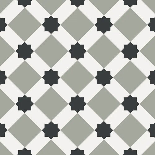 Изображение товара Церсанит Старлайт керамогранит глазурованный матовый 298x298x8мм (1.154м²) серый