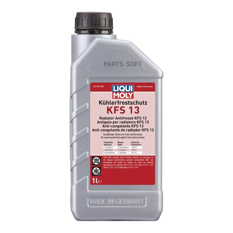 21139 LIQUIMOLY антифриз-конц. KUHLERFROSTSCHUTZ K от официального дистрибьютора LIQUI MOLY артикул 21139