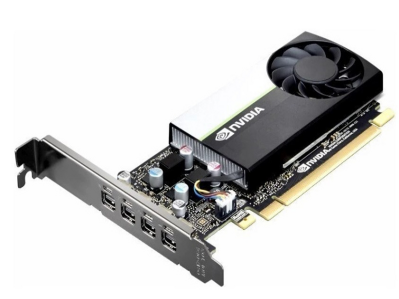 Видеокарта Nvidia Quadro T1000 8GB GDDR6, 4x Mini DisplayPort 1.4, 50W, FH bracket