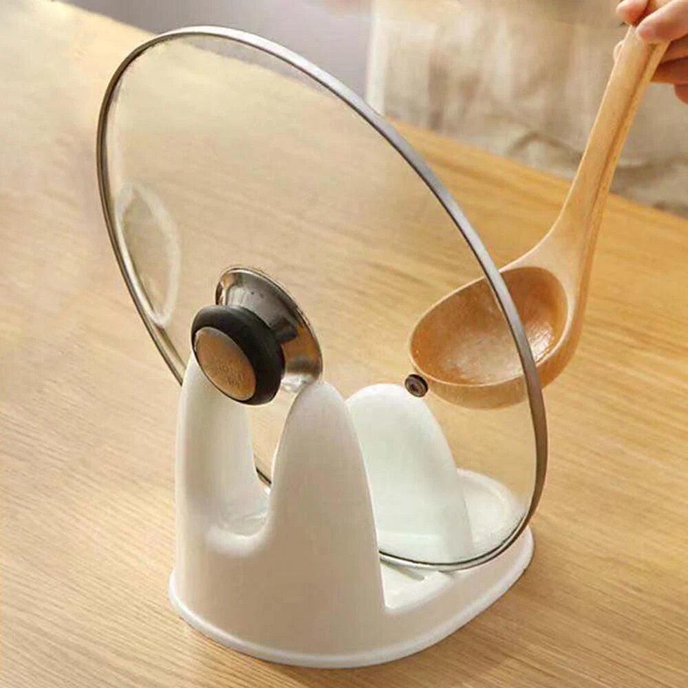 Кухонный органайзер – складная подставка для крышек, ложек и лопаток