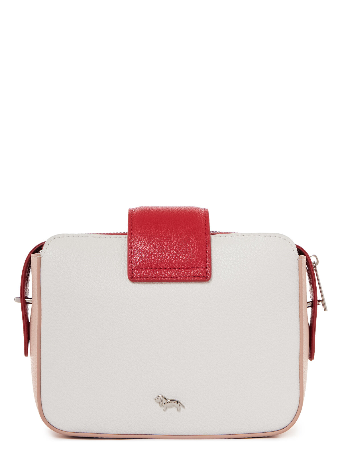 Сумка кросс-боди LABBRA, фактура гладкая, белый — фото 1