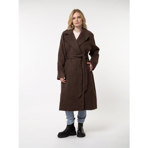 пальто h Пальто H&M, размер L, коричневый