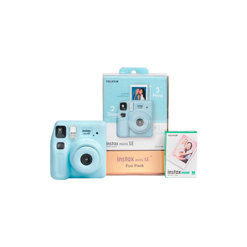 Фотоаппарат моментальной печати Fujifilm Instax MINI SE Fun Pack синий 13990₽