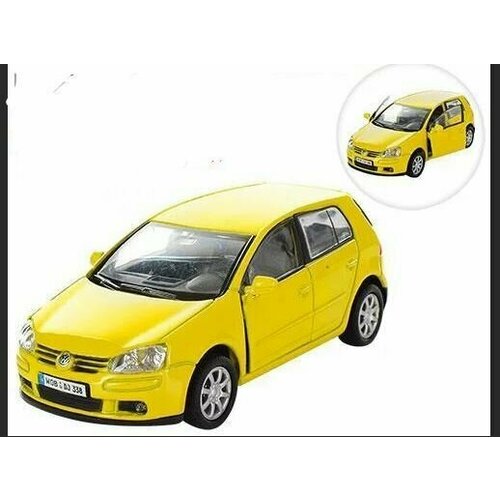 Модель машины 1:34-39 VW GOLF V 42361 желтый модель машины 1 34 39 vw golf v 42361 желтый