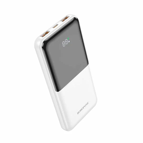 Внешний аккумулятор Borofone BJ36 10000mAh, белый внешний аккумулятор 10000mah borofone bj19 20w белый