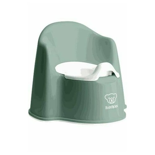 Горшок-кресло BabyBjorn Potty Chair - Deep Green/White