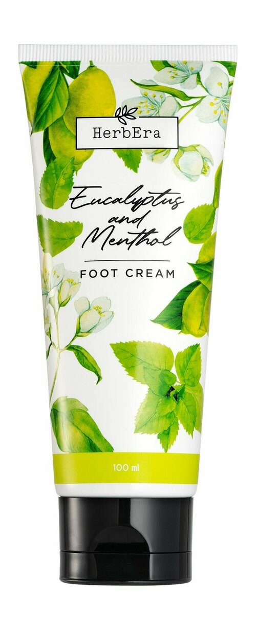 Крем для ног с ароматом эвкалипта и ментола / HerbEra Eucalyptus and Menthol Foot Cream