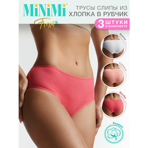 фото Трусы minimi, 3 шт., размер 46 (m), мультиколор