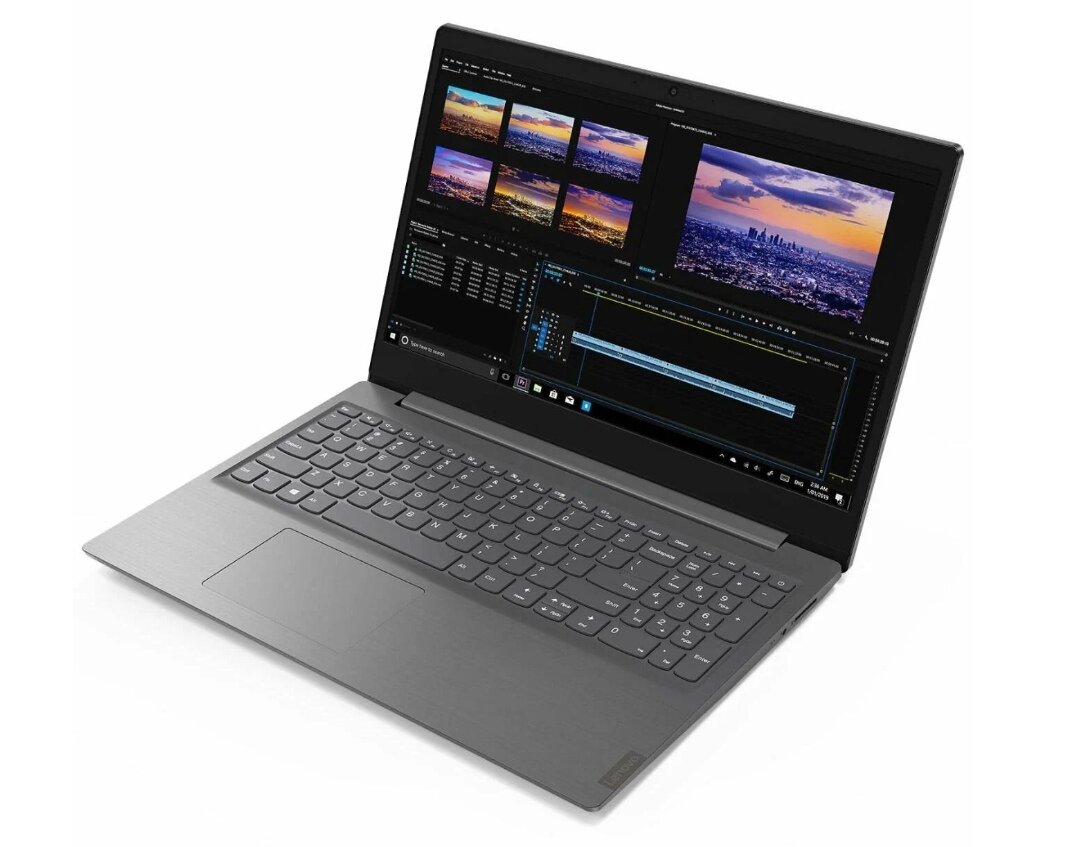 Ноутбук 156" Lenovo V15-IGL Celeron N4020/4Gb/256Gb SSD/156" HD/DOS Серый (82C3001NAK)