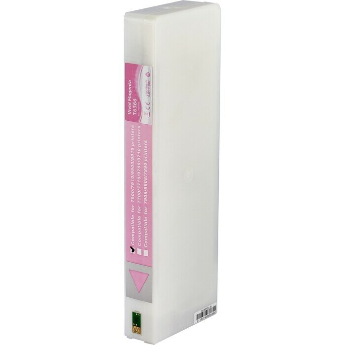 Струйный картридж Sakura C13T636600 для Epson Stylus Pro 7900/9900, пурпурный, пигментный тип, 700ml. - фото №6