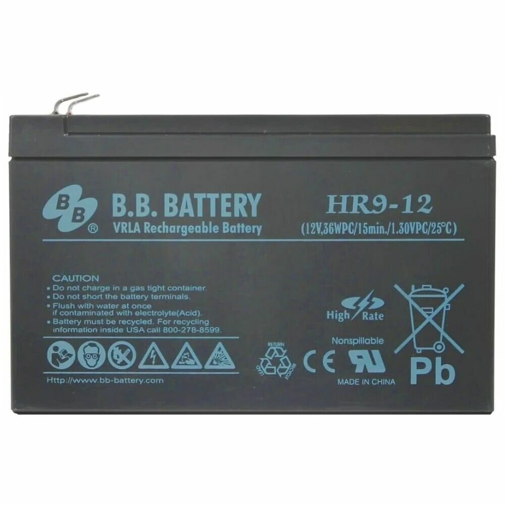 Батарея для ИБП BBBattery HR 9-12