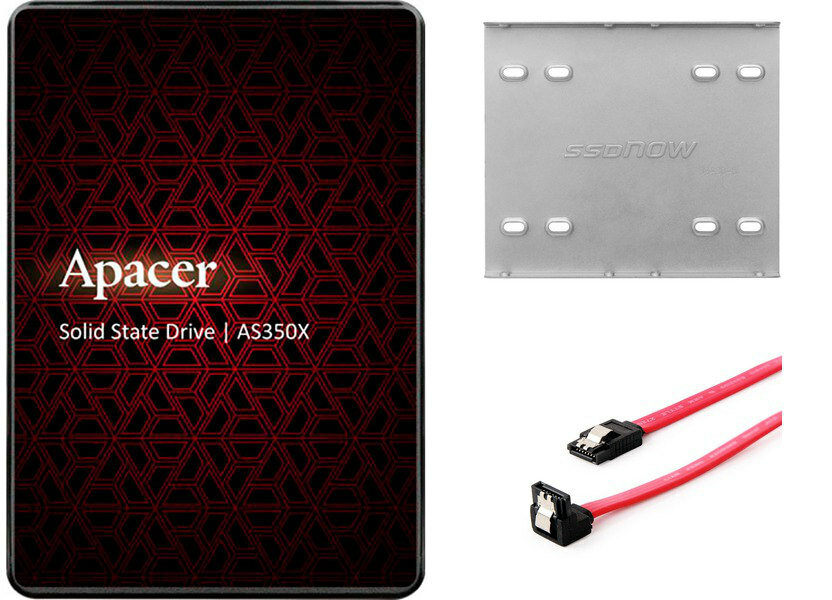 Накопитель SSD 2.5'' Apacer Panther AS350X ver. 2.0, SATA III, 3D TLC, 128 ГБ - фото №9