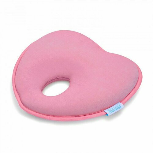 Подушка для новорожденного Neonutti Cuore Memoria 24х22 см Rosa/Розовый