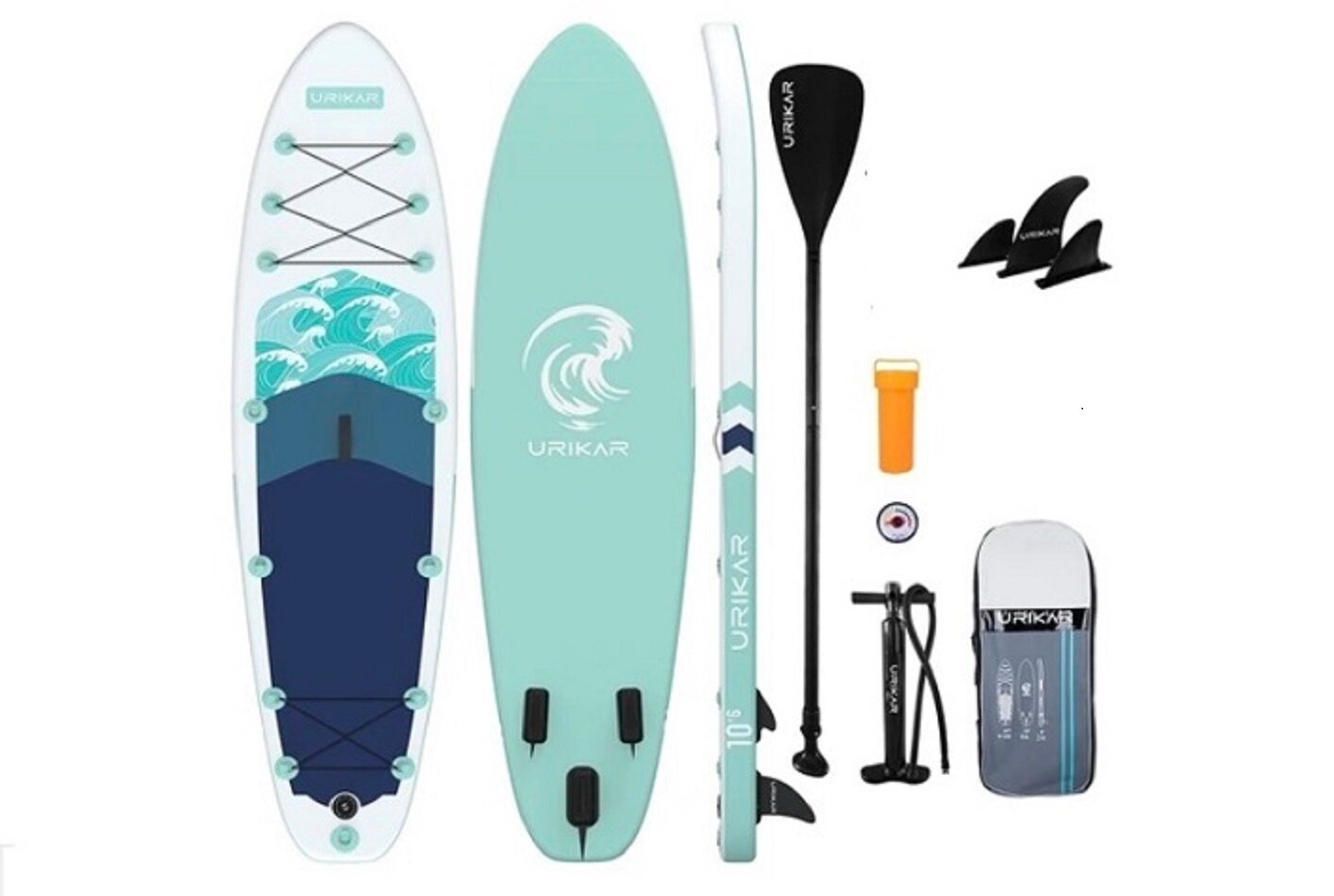 Sup board (Сапборд) Надувная доска URIKAR 10.6 (320*81*15) (полный комплект)