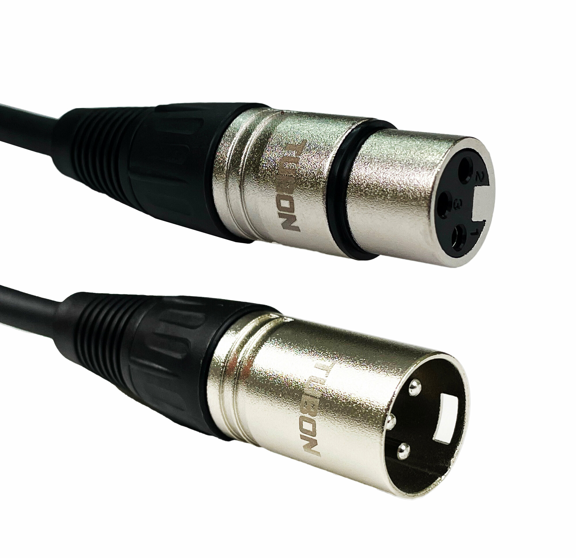 фото Кабель TUBON Микрофонный межблочный XLR (M) Male - XLR (F) Female OD6.0 ПВХ X001