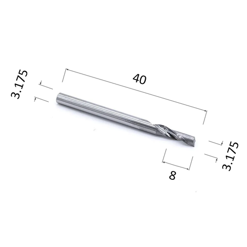 Фреза DJTOL ACL1LX310 cпиральная однозаходная по алюминию 662₽