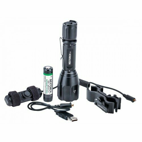 Комплект - фонарь Nextorch T7 Long-range Hunting Set V2.0, 1300 люмен T7 HUNTING SET V2.0 NexTORCH T7 HUNTING SET V2.0