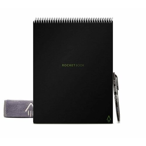 Интеллектуальный блокнот Rocketbook Flip Letter Black Lined A4 (FLP-L-K-A)