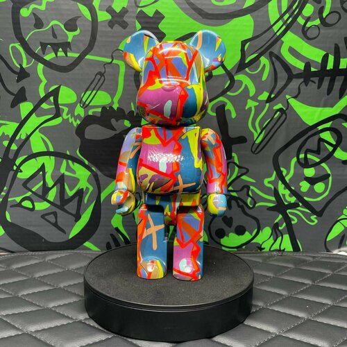 Игрушка Bearbrick Граффити Kaws 28см игрушка bearbrick британский флаг 28см