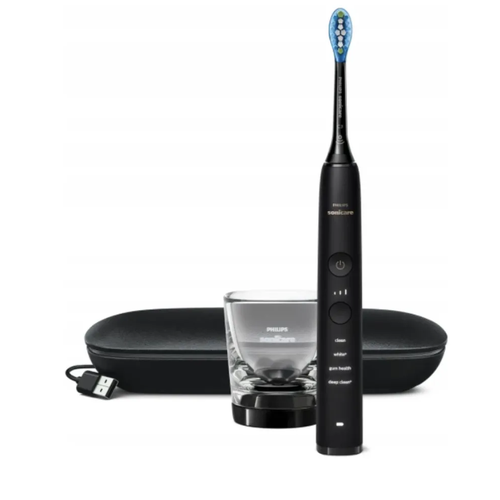 Звуковая зубная щетка Philips Sonicare DiamondClean 9000 HX991209 Чёрная 2350000₽