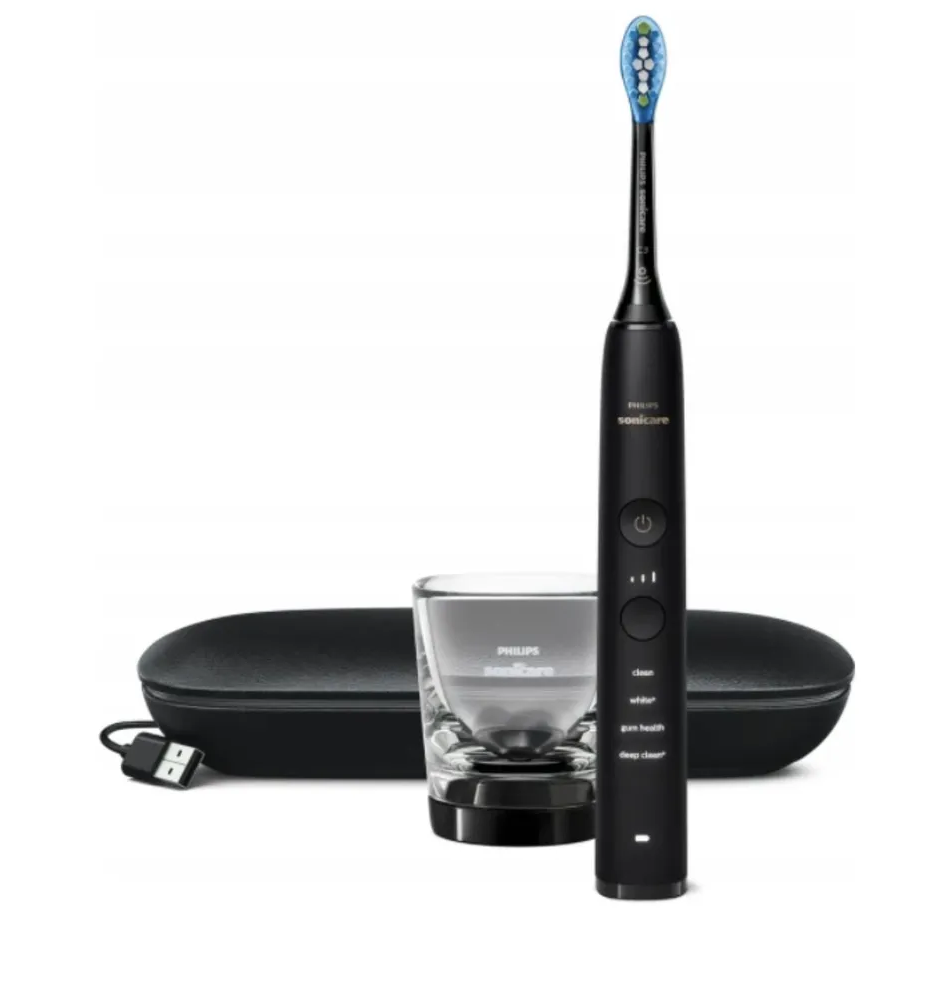 Звуковая зубная щетка Philips Sonicare DiamondClean 9000 HX9912/09 Чёрная