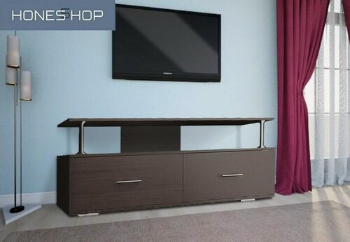 Изображение товара Тумба под ТВ Грайд ЛДСП венге цава, 125х60х61.4