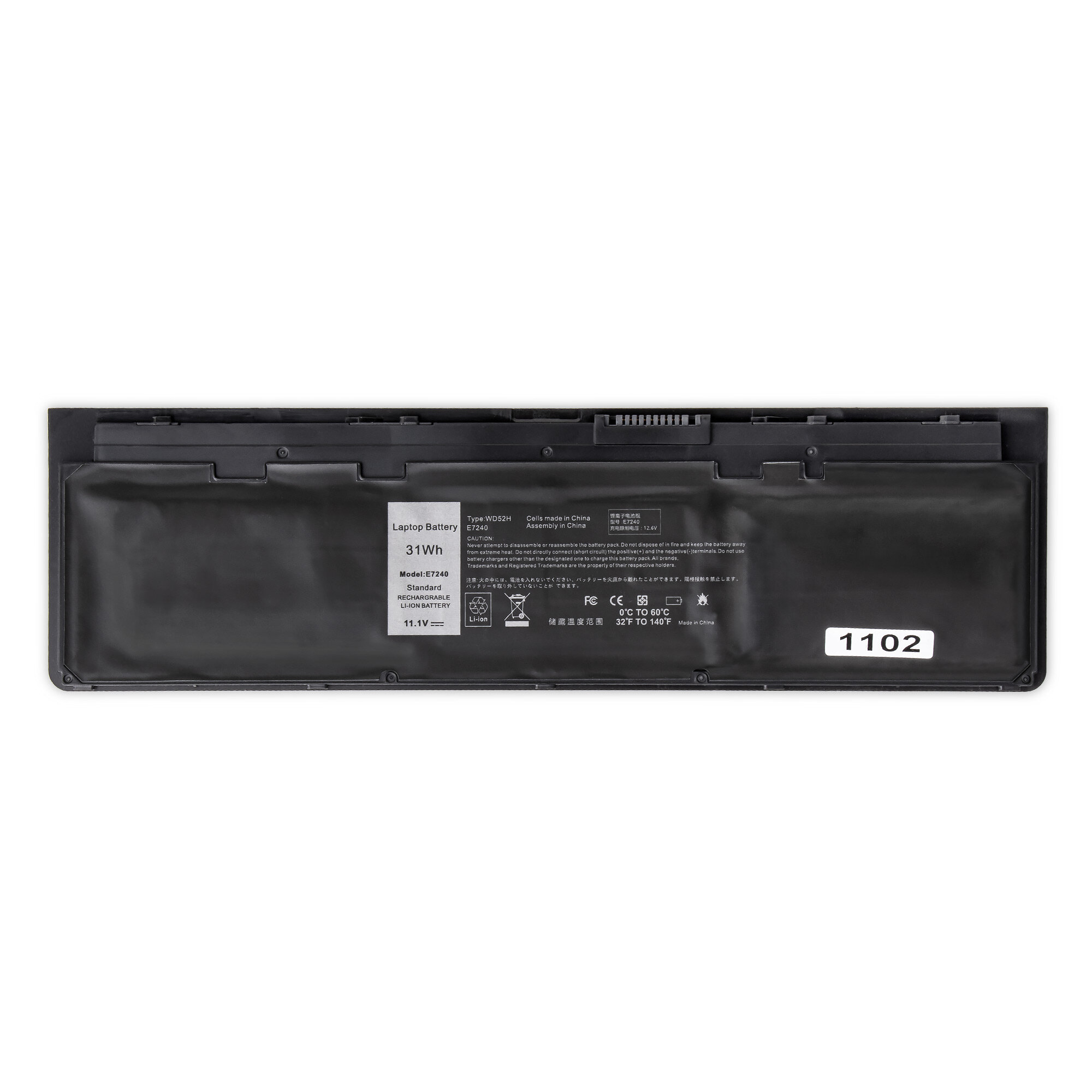 Аккумулятор для ноутбука Dell Original 13-7000 (11.1V 3950mAh). P/N: GK5KY - фото №5