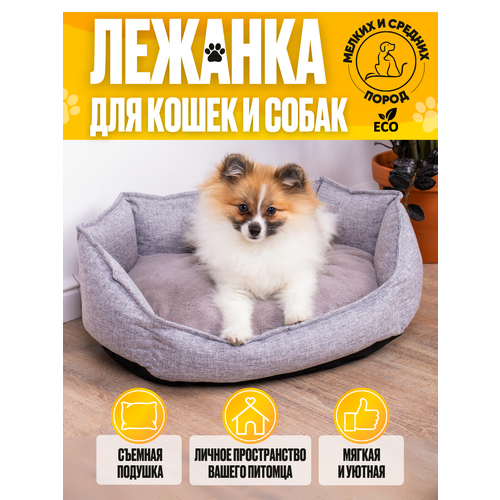 Лежанка для кошек и лежанка для собак средних и мелких парод 