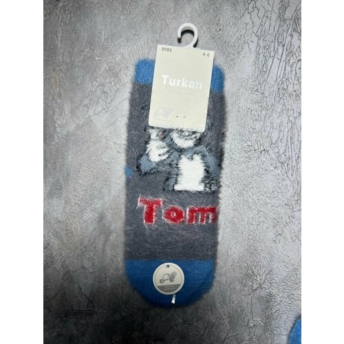 фото Носки размер 24-26, серый нет бренда