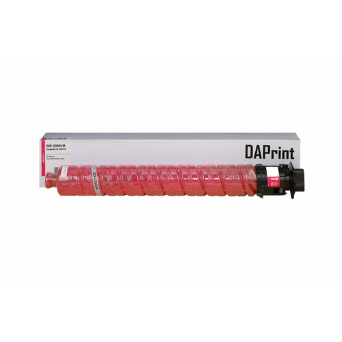 Картридж лазерный DAPrint DP-C2503 (841927), тип MPC2503H, Magenta (Пурпурный) для Ricoh Aficio MPC2003/2004/2011/2503/2504 9500 стр картридж лазерный daprint dp c2503 841927 тип mpc2503h magenta пурпурный для ricoh aficio mpc2003 2004 2011 2503 2504 9500 стр