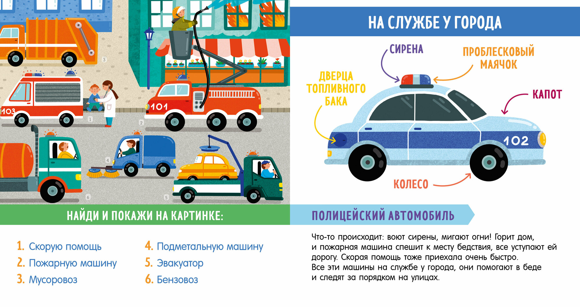 Найди и покажи, малыш. В мире транспорта - фото №13