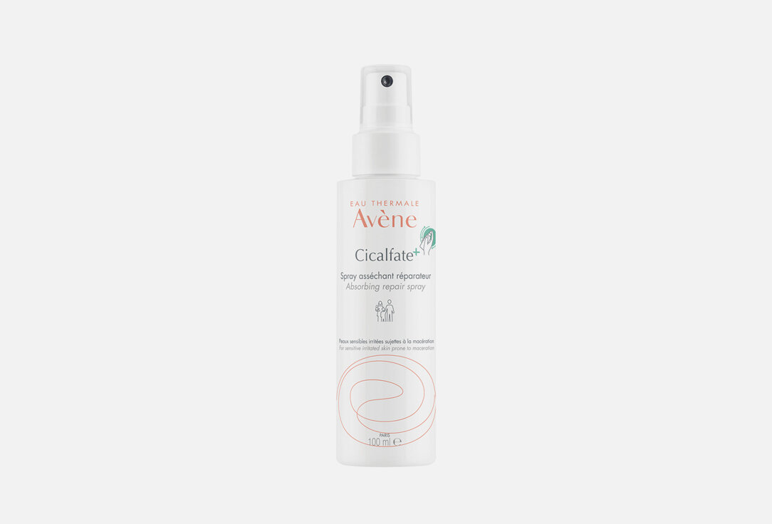 Восстанавливающий спрей EAU THERMALE AVENE CICALFATE+ / объём 100 мл