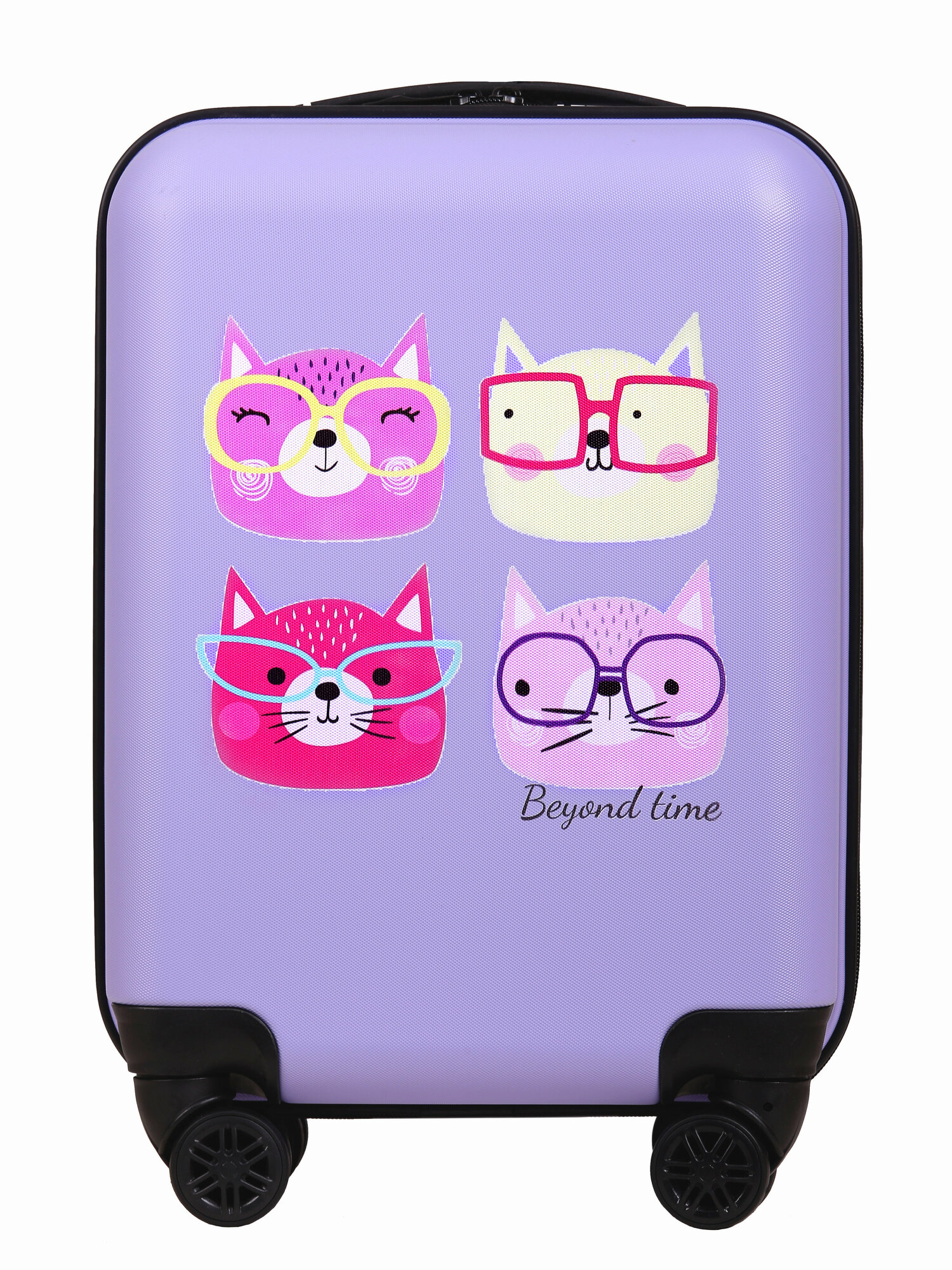 фото Чемодан детский, F679, BEYOND TIME, ABS-пластик, ручная кладь, телескопическая ручка