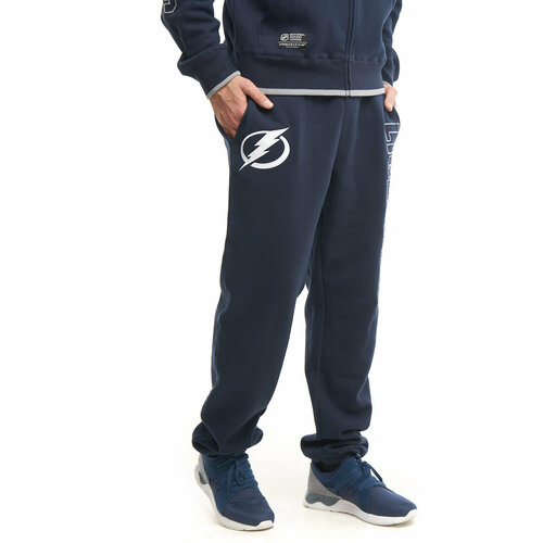 фото Брюки atributika & club, размер l, синий