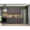 Кухонный гарнитур Денвер 2,0м Графит серый/Дуб Сонома - изображение