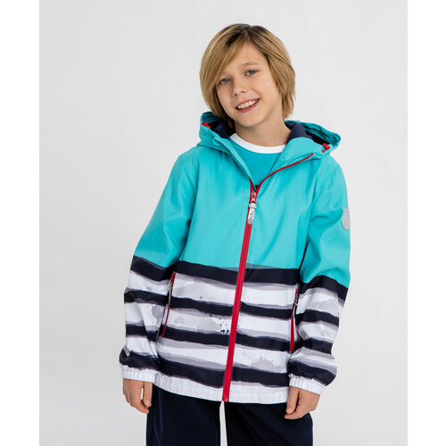 фото Ветровка button blue, размер 158, мультиколор