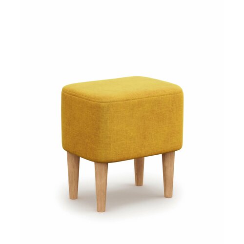 Пуф MONOFIX киус микровелюр Цвет Желтый 9108₽
