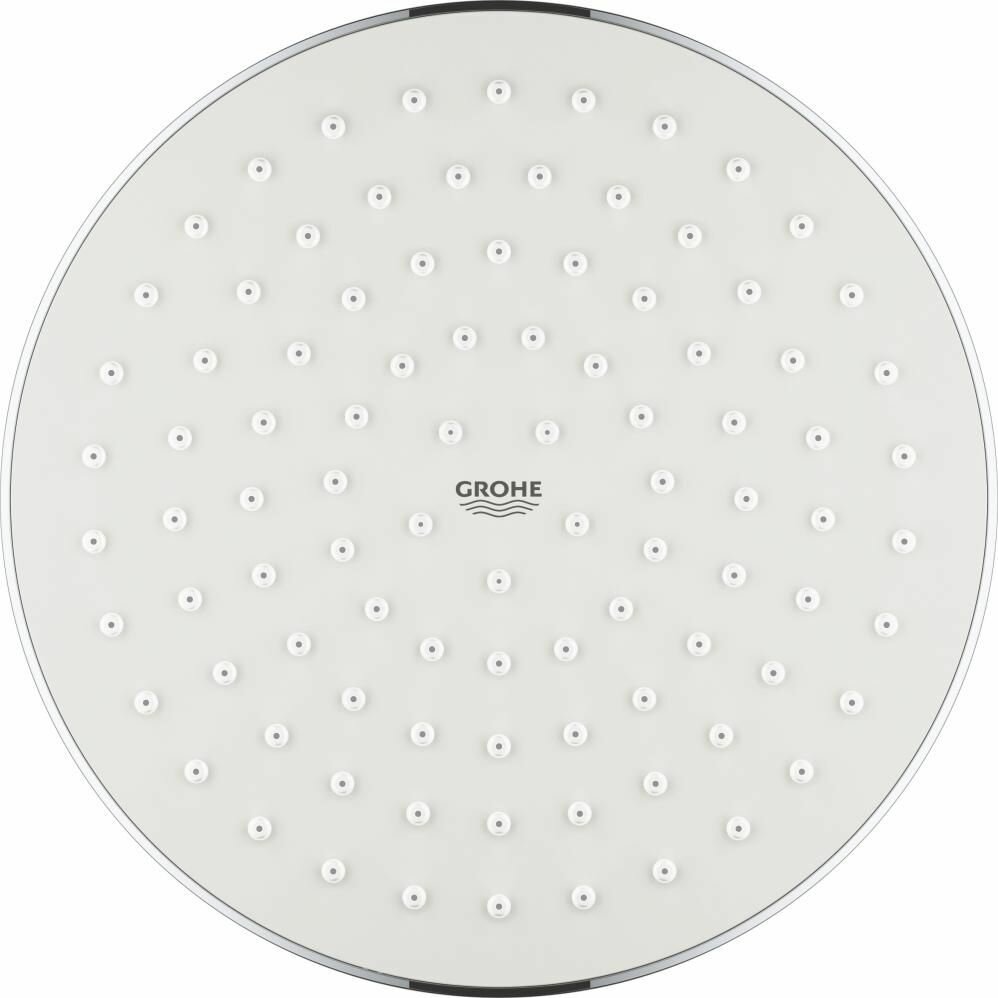 Верхний душ GROHE Rainshower Mono 310, 1 режим, 422 мм, фантомный черный (22121KF0) - фото №2