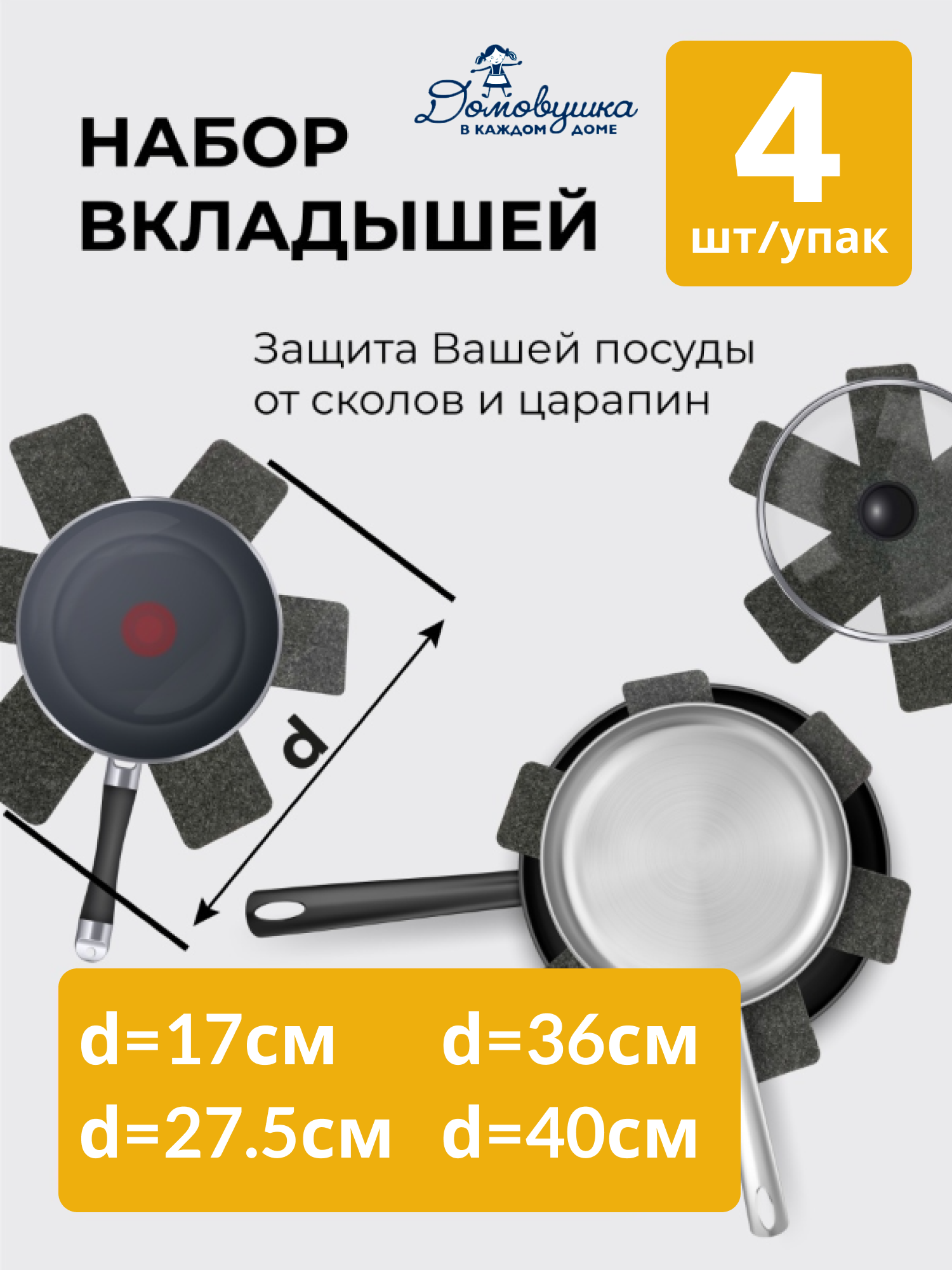 фото Вкладыши для посуды